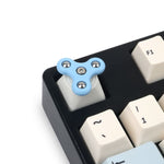 Artisan Keycaps Hand Spinner blu bianco