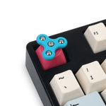 Artisan Keycaps Hand Spinner blu e rosa