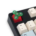 Artisan Keycaps Hand Spinner rosso verde