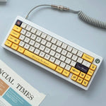 tastiera meccanica con kit di keycaps bee