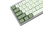 keycaps matcha coté gauche du kit